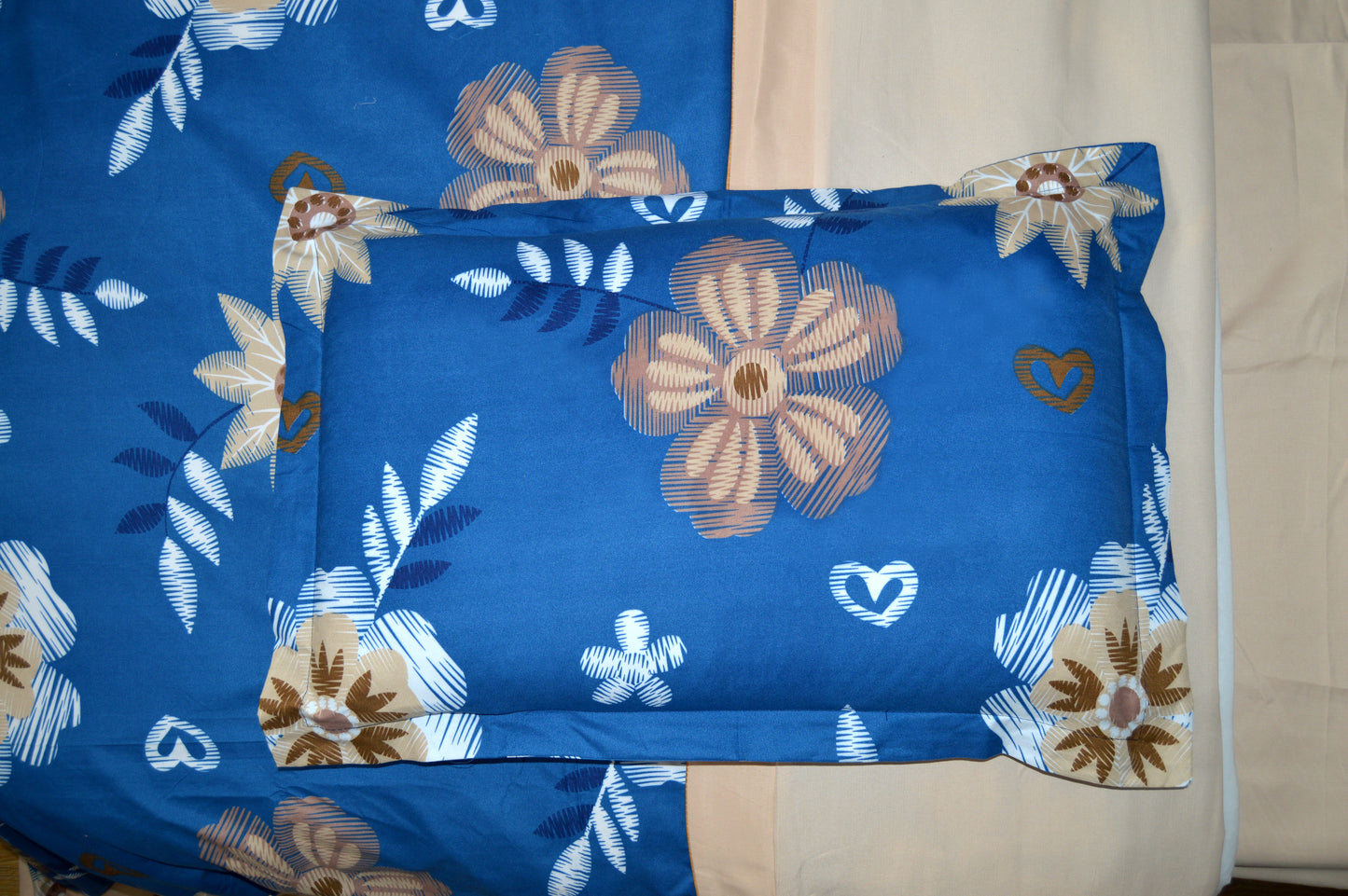 CREAM BLISS BEDDING SET OF 4