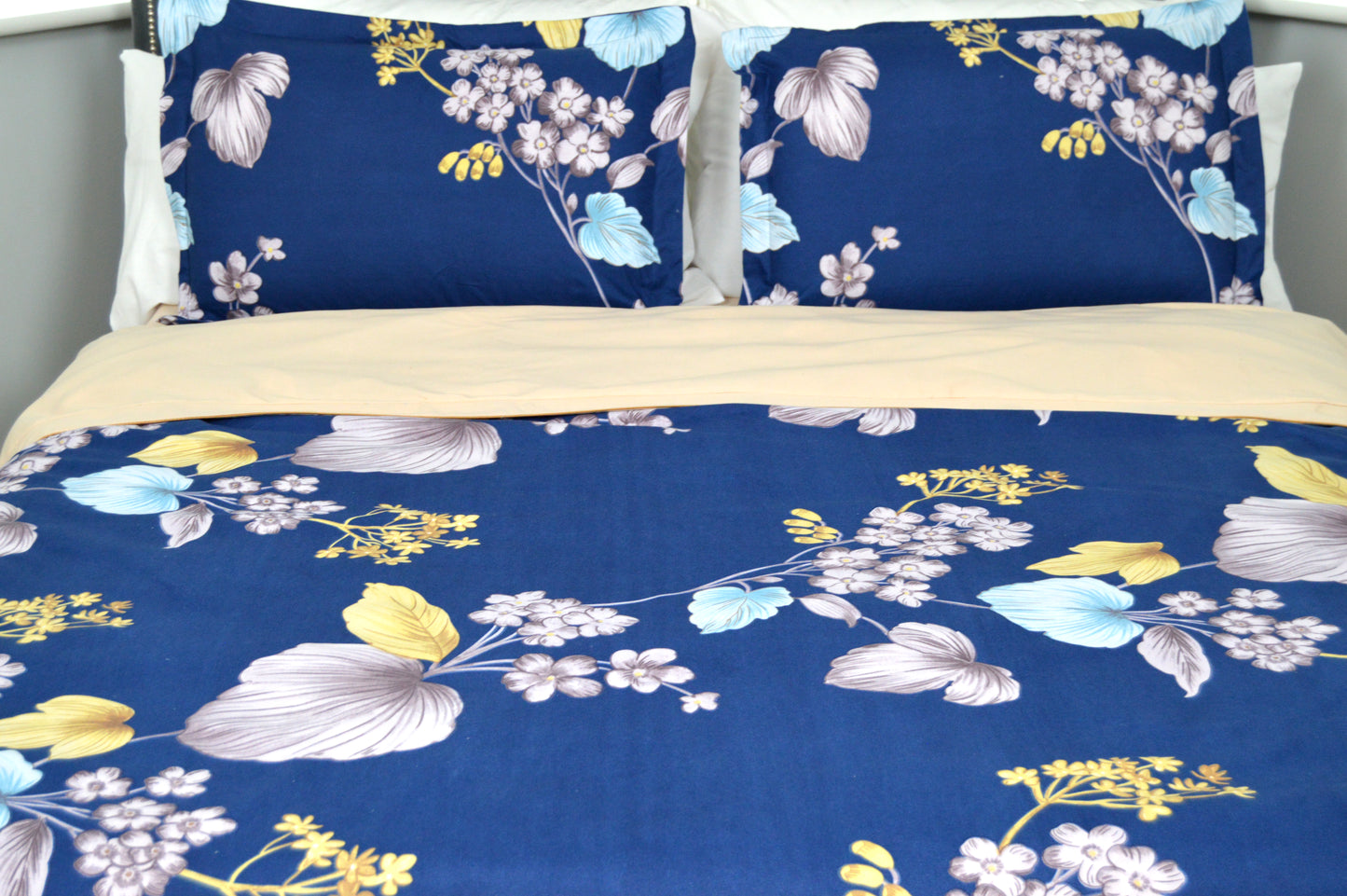 CREAM BEAUTY BEDDING SET OF 4 SUPER KING