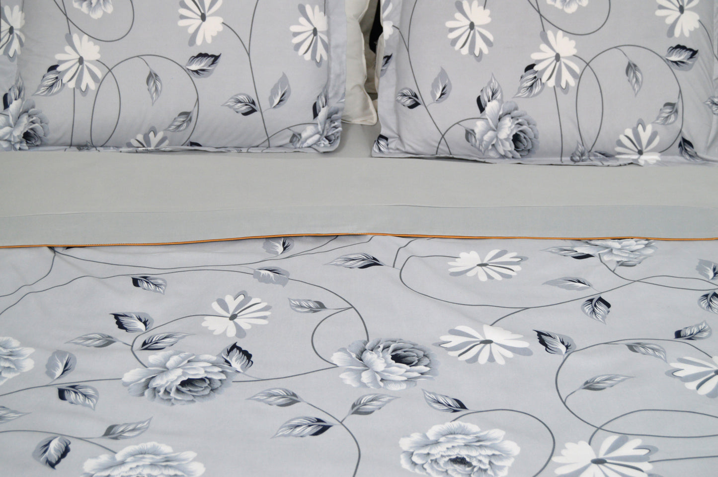 GREY SLATE BEDDING SET OF 4