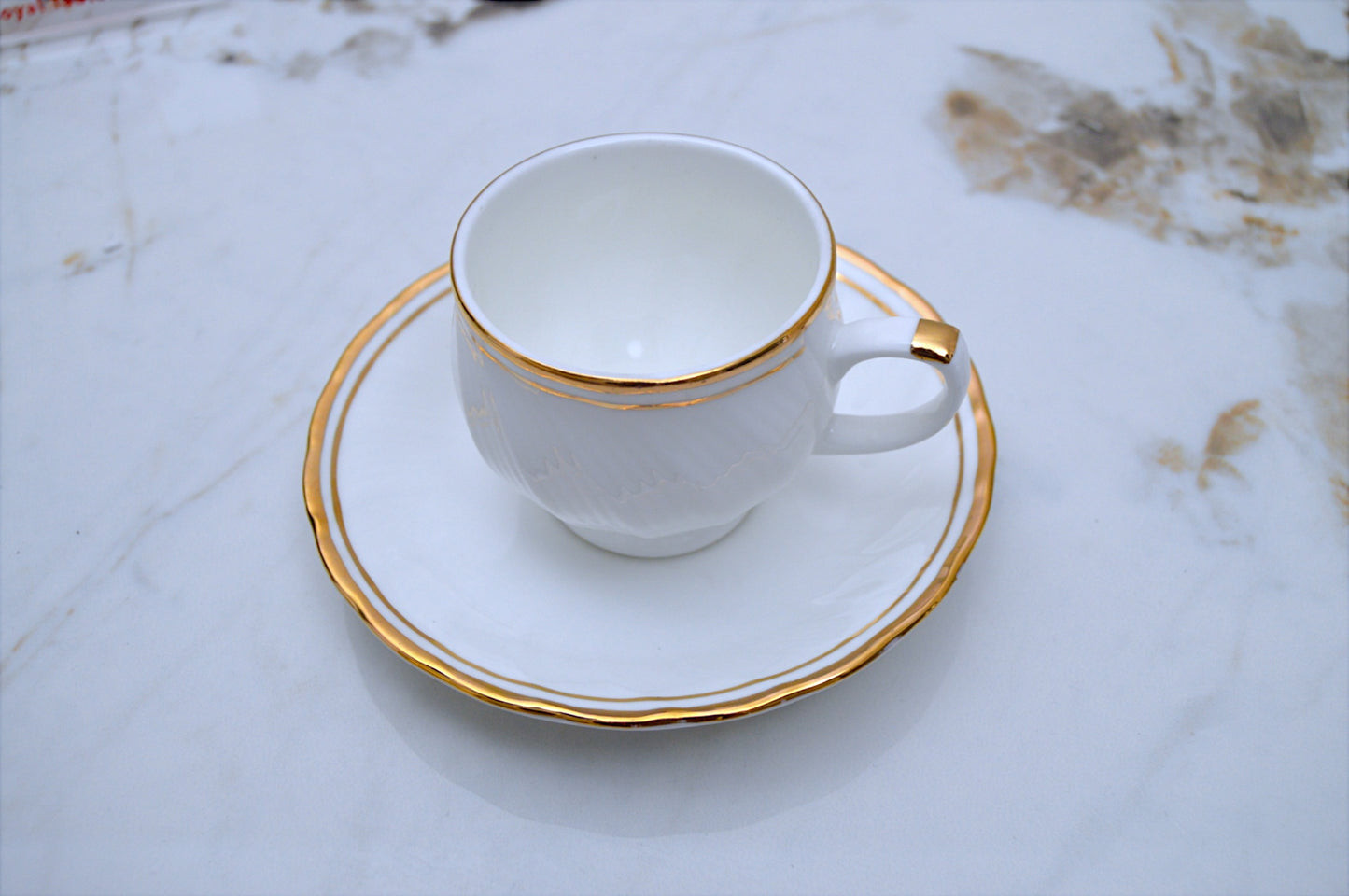 R GOLD TEASET