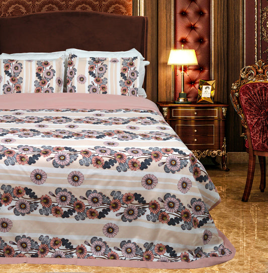 PEACH PARADISE BEDDING SET OF 4