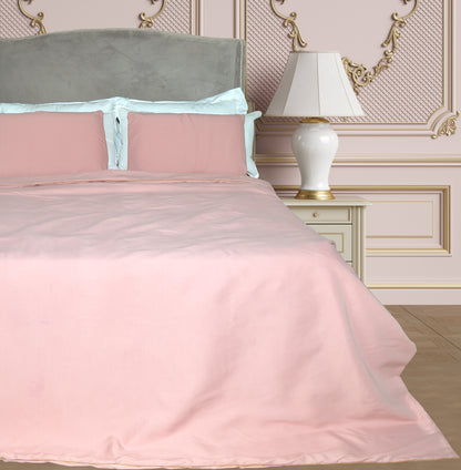 LIGHT PINK PLAIN BEDDING SET OF 4