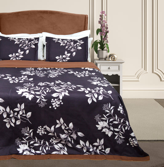 BROWN CHOCOLATE BEDDING SET OF 4