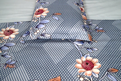 GREY SLATE BEDDING SET OF 4 SUPER KING