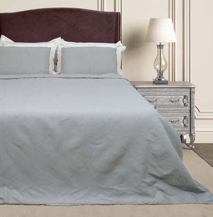 GREY PLAIN BEDDING SET OF 4