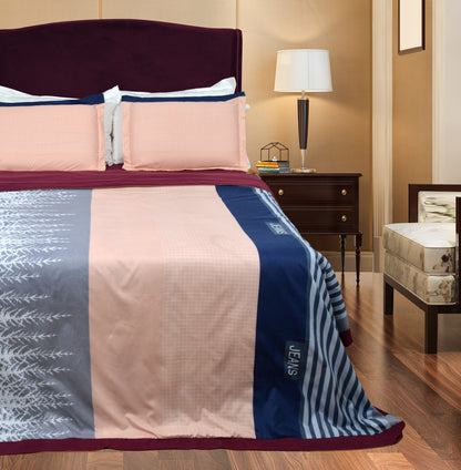 MAROON BEAUTY BEDDING SET OF 4