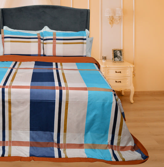 ORANGE APPEAL BEDDING SET OF 4 SUPER KING