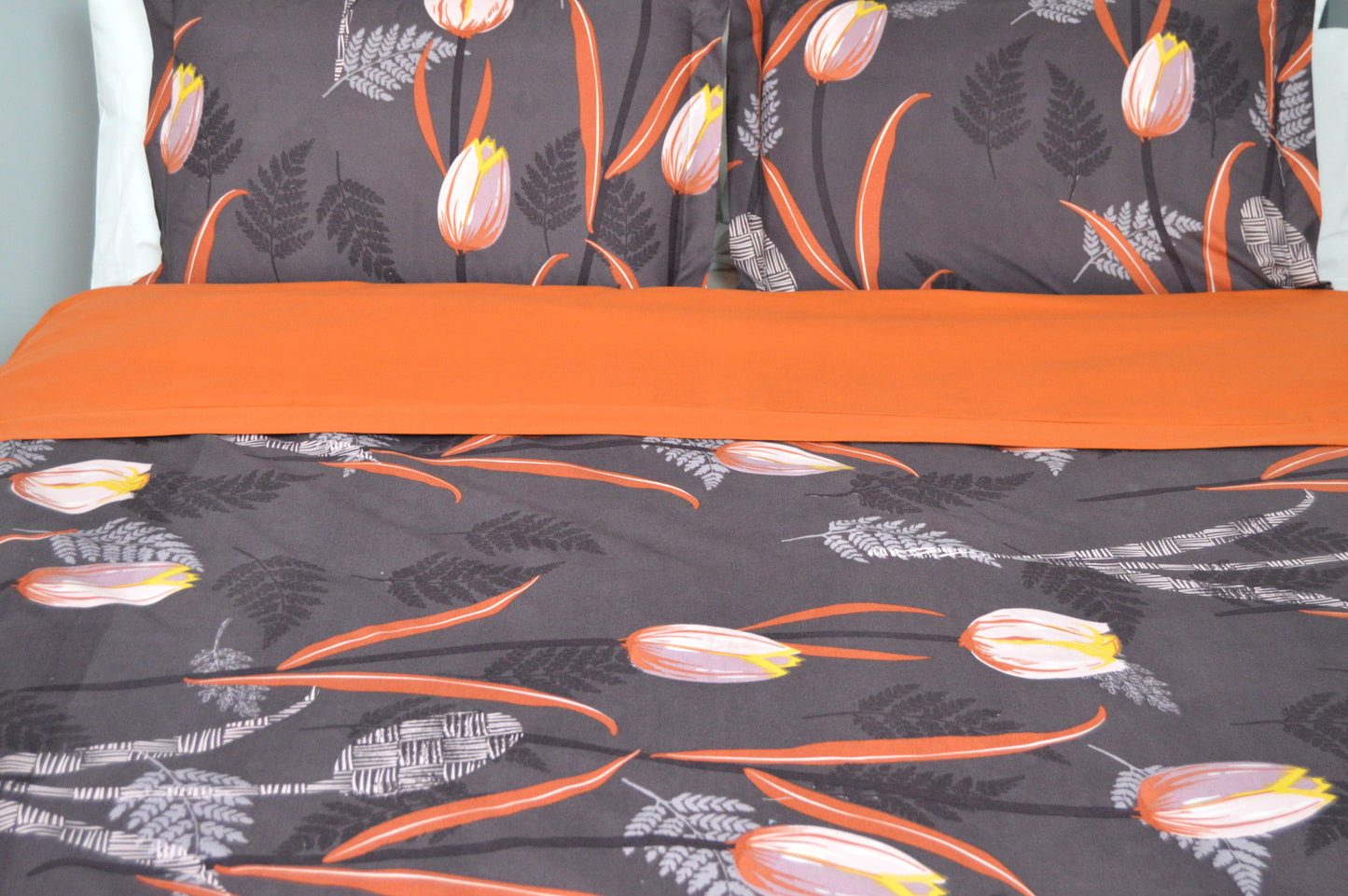 ORANGE DREAM BEDDING SET OF 4 SUPER KING