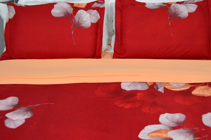 LIGHT ORANGE DREAM BEDDING SET OF 4