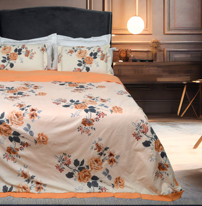 LIGHT ORANGE APPEAL BEDDING SET OF 4