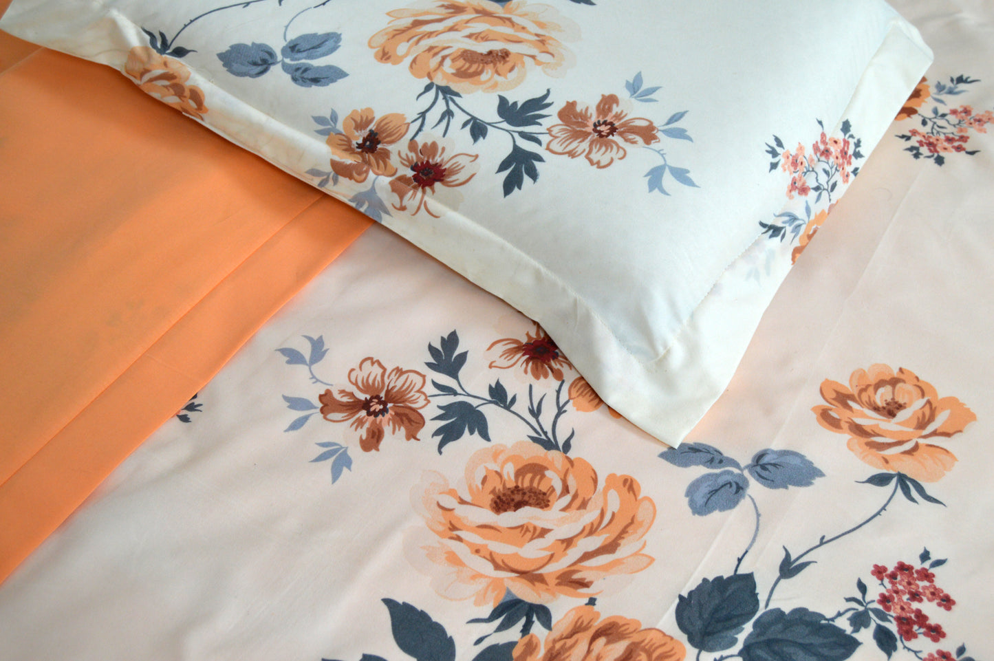 LIGHT ORANGE APPEAL BEDDING SET OF 4