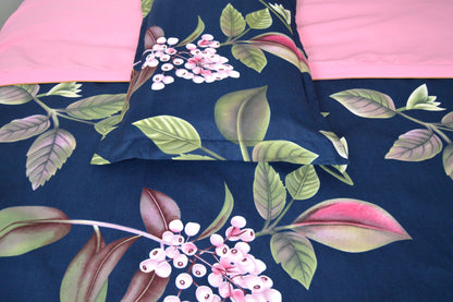 PINK COZY BEDDING SET OF 4 SUPER KING