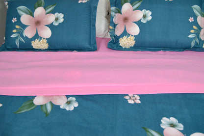 PINK COZY BEDDING SET OF 4