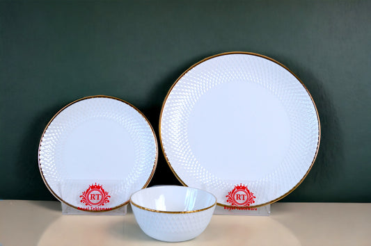 R GOLD E DINNER SET