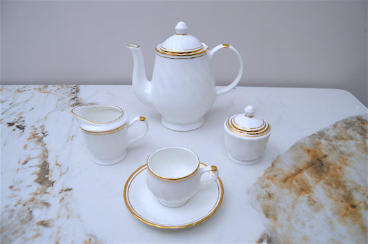 R GOLD TEASET