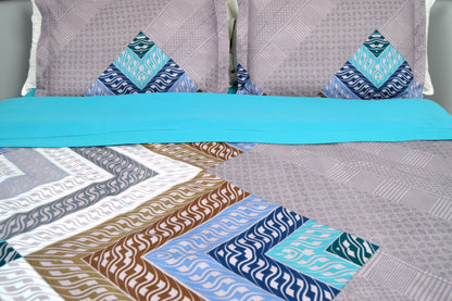 BLUE HEAVEN BEDDING SET OF 4