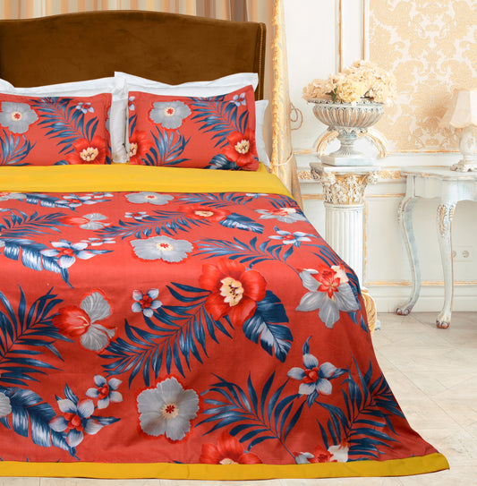 YELLOW MEADOW BEDDING SET OF 4